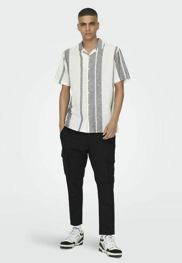 SCAIDEN STRIPERESORT NOOS - Shirt - cloud dancer4