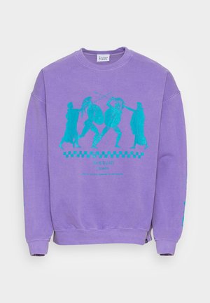 THE ILIAD HOMER CREW - Sweatshirt - washed purple