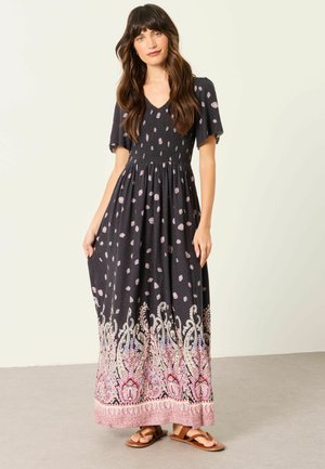 FatFace, REGULAR FIT - ALMA MIDI DRESS . - Maksikleit - black paisley