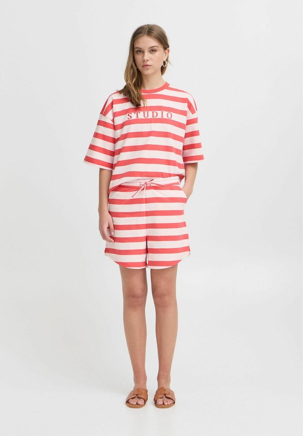 IHOCIE - Tracksuit bottoms - geranium4