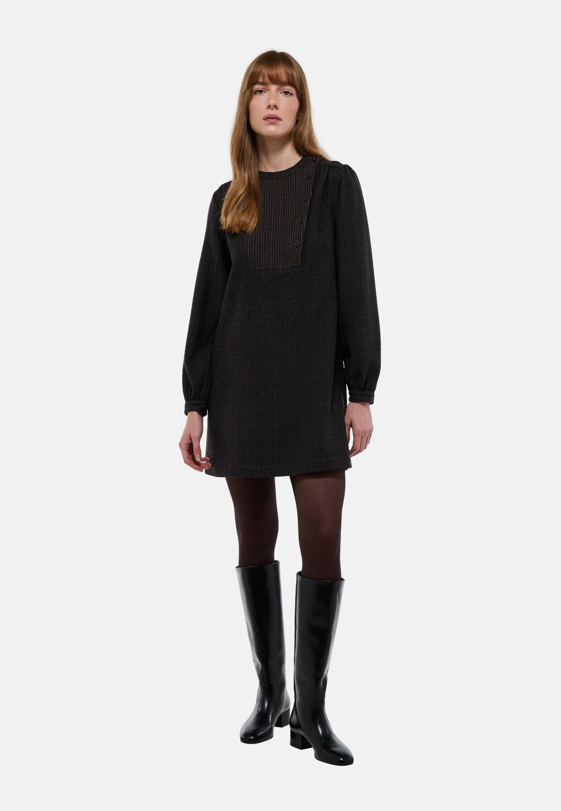 Robe Saharienne Noire Monoprix Taille 38/40 - Presque Neuve !