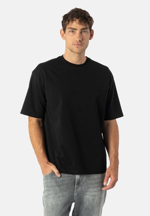 JOELIN - T-Shirt basic - black