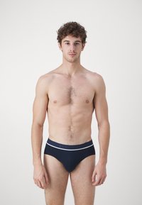 Schiesser 3 PACK   - Briefs - blue/black/grey