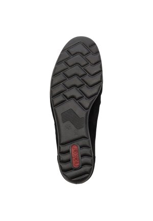 Rieker Ballerinasko m/ rem - black