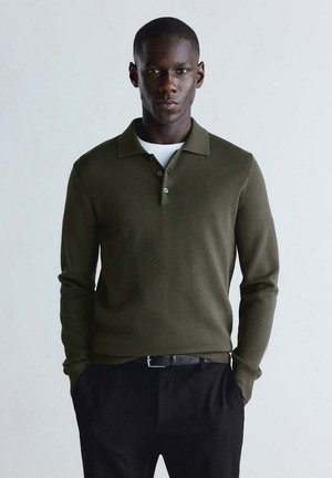 Mango, ADULT - Polo - dark green