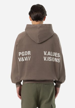 Pegador COLT BOXY RAGLAN - Hoodie - vintage dust brown