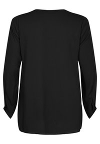 Zizzi SOLID WITH V-NECK - Pluus - black