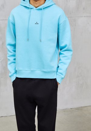 Jersey con capucha - turquoise
