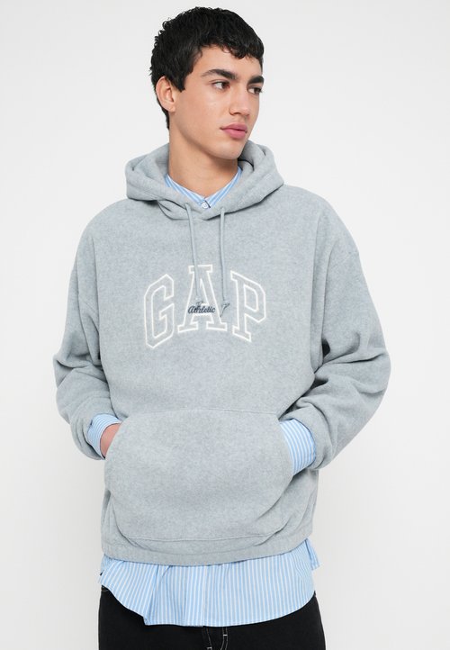Veste Polaire Homme GAP Gris Foncé Taille M - Intérieur Matelassé, Zippée