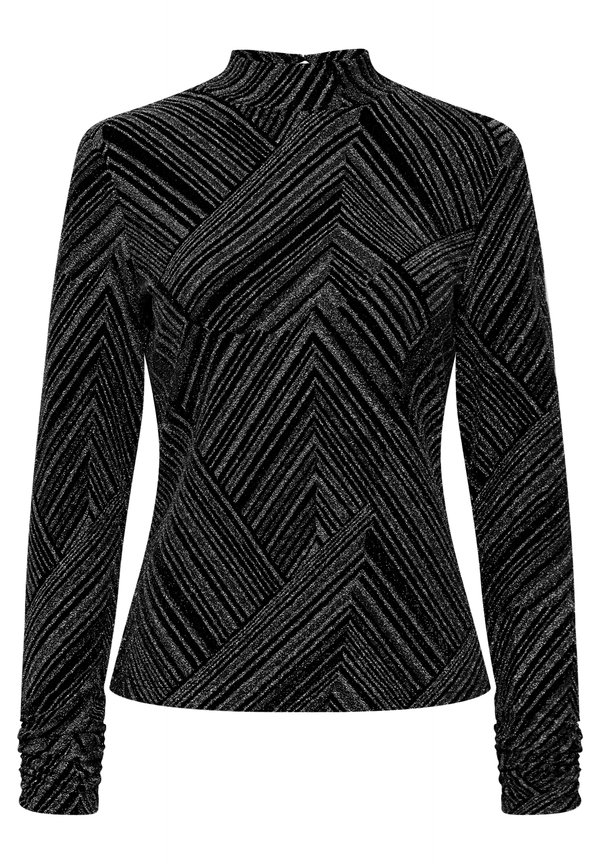 PZCavila - Long sleeved top - silver glitter3