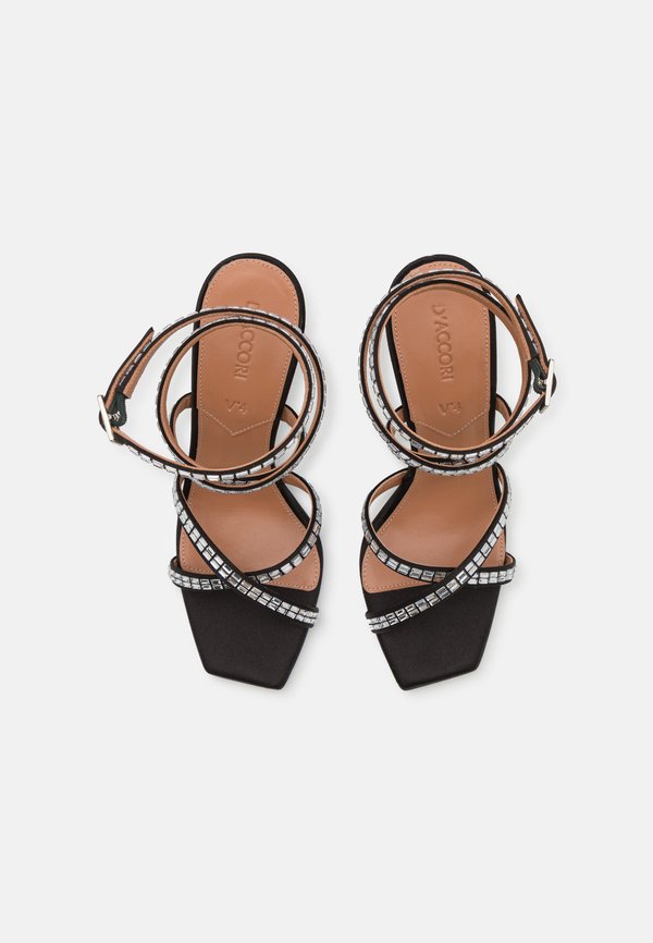 CARRE - High heeled sandals - noir4