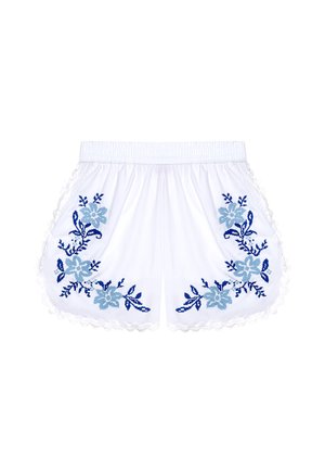 Yamamay, GRETA - SHORTS - Pantaloni scurți - white-blue floral