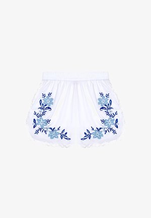 Yamamay, GRETA - SHORTS - Pantaloni scurți - white-blue floral