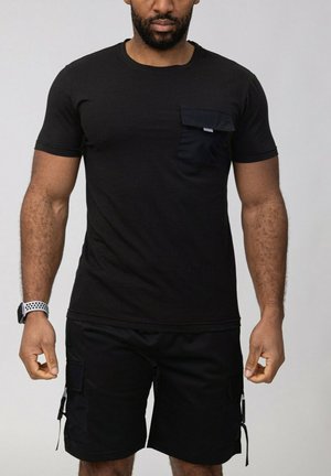 SET - Pantalon de survêtement - noir