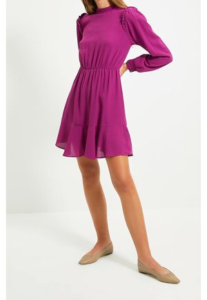 Strickkleid - purple