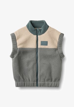 Wheat, FLEECE GILET ASK UNISEX - Smanicato - flint