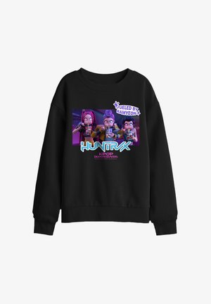 NETFLIX, KPOP DEMON HUNTERS HUNTRIX EATING RAMYEON UNISEX - Sweatshirt - black