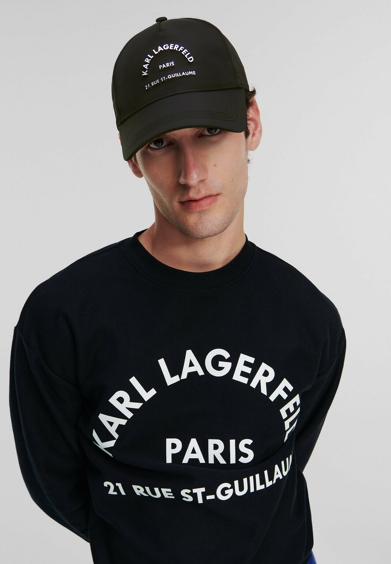 KARL LAGERFELD RUE STGUILLAUME Cap black/schwarz Zalando.at