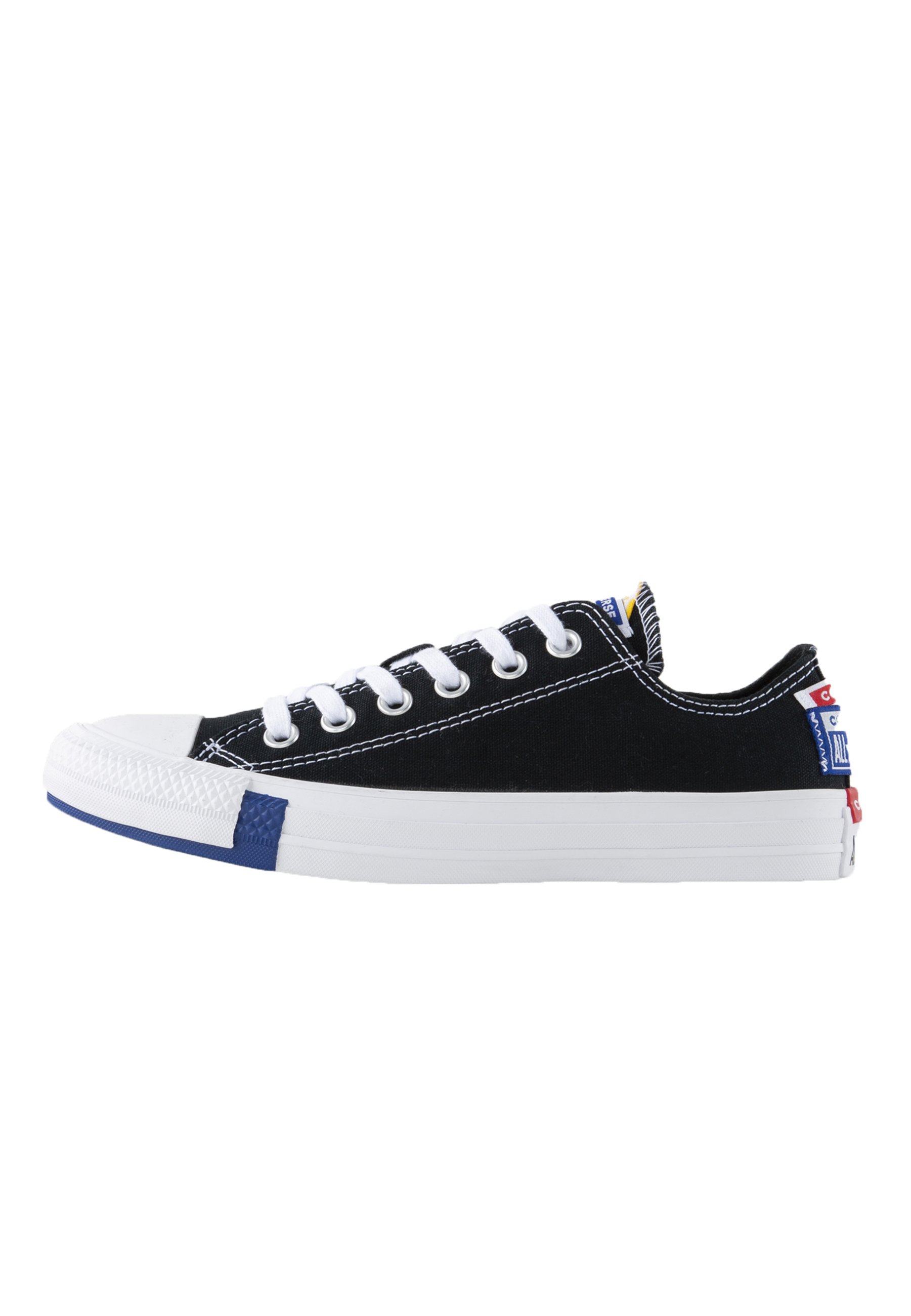converse bleu electrique basse