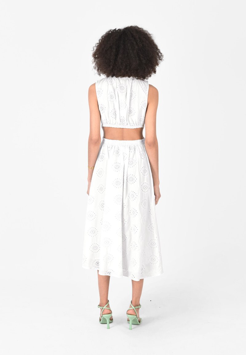 Damen Freizeitkleider | Ro&Zo CUT OUT BRODERIE Freizeitkleid ivory/offwhite - HG21287 Damen Freizeitkleider | Ro&Zo CUT OUT BRODERIE Freizeitkleid ivory/offwhite - HG21287
