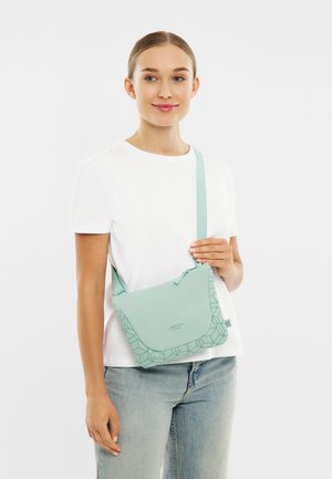 Larkson HENRIK - Taška cez plece - mint pattern