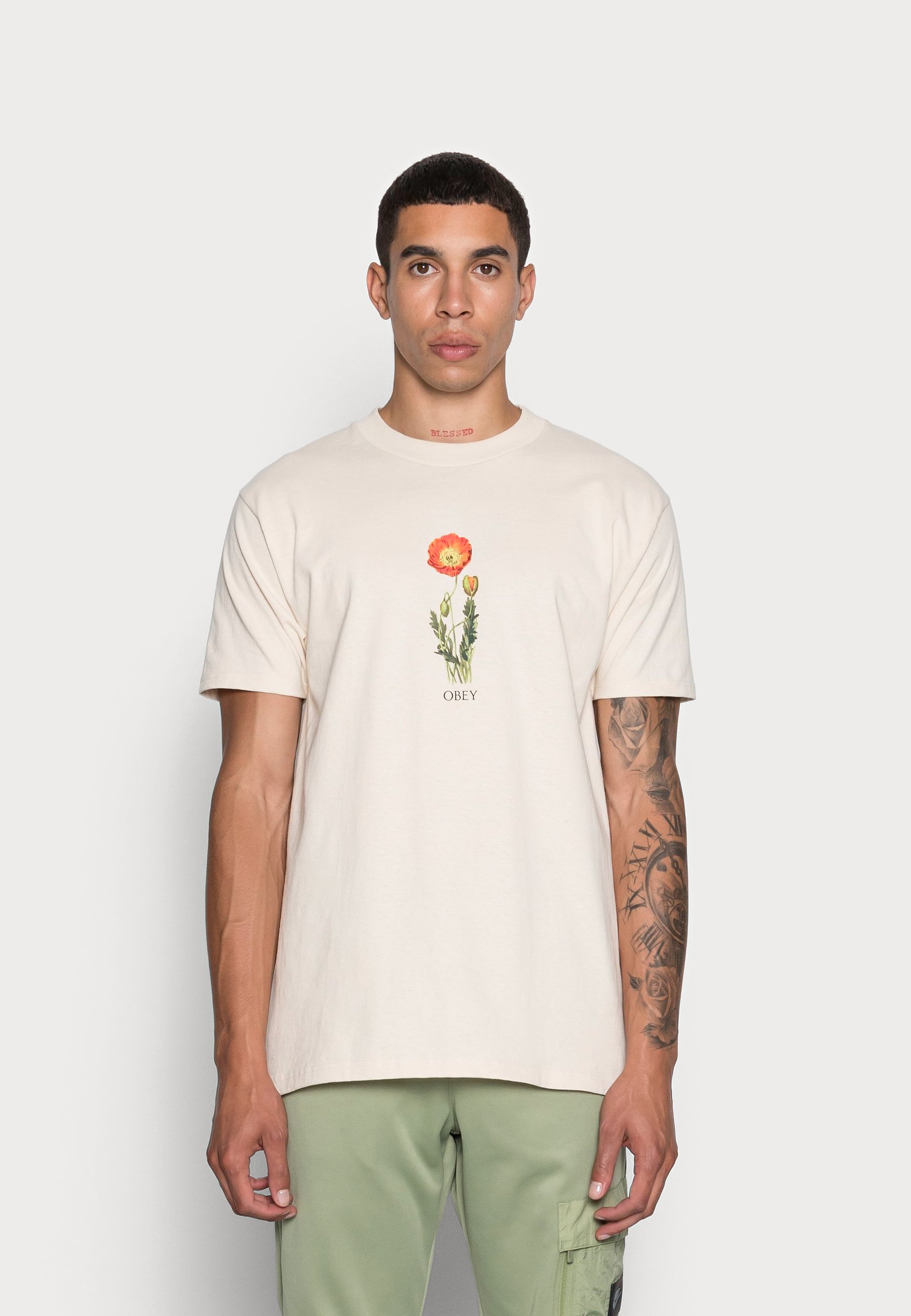 obey flower shirt