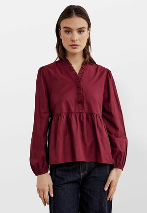 Camicetta - dusty mahogany