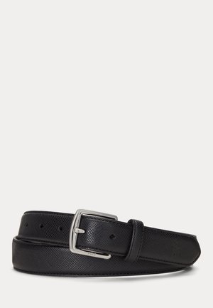 Polo Ralph Lauren, SAFFIANO LEATHER BELT - Ceinture - black