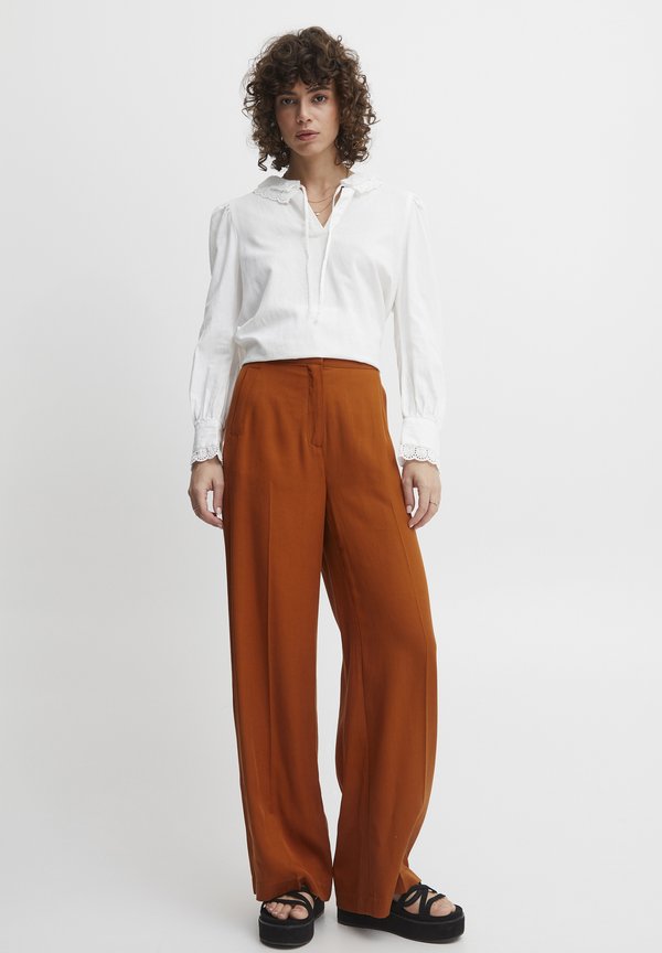 IRLENNI - Trousers - umber2