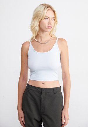 CROP TANK - Top - barely blue