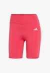 ADIDAS OPTIME ESSENTIALS STASH POCKET 7INCH SHORT LEGGINGS - Κολάν - power pink