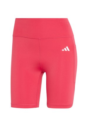 adidas Performance, ADIDAS OPTIME ESSENTIALS STASH POCKET 7INCH SHORT LEGGINGS - Leggings - power pink