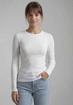 Antargo, ANTARGO LANGARMSHIRT JOLIE - Langarmshirt - offwhite