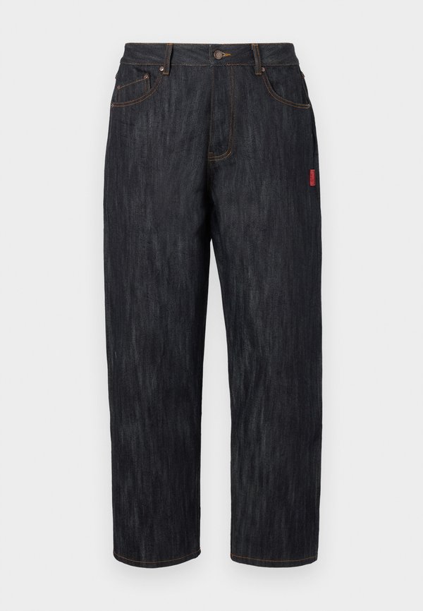 WIDE JEANS - Loose Jeans - raw slub denim2