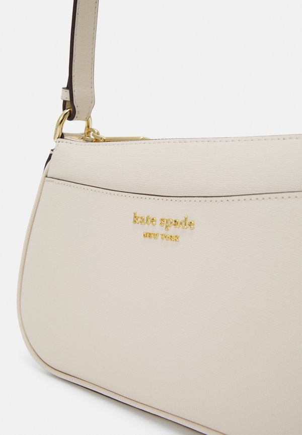 BLEECKER SAFFIANO SMALL CROSSBODY - Cross body bag - parchment2