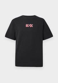 ACDC RLX SS LIC TEE - T-shirts med print - jet black