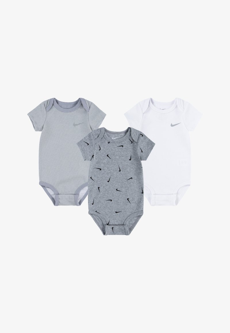Nike Sportswear BODYSUIT UNISEX 3 PACK - Body - dark grey heather