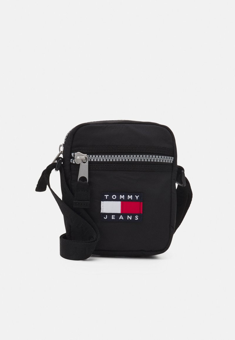 Tommy Jeans HERITAGE REPORTER UNISEX - Sac bandoulière - black