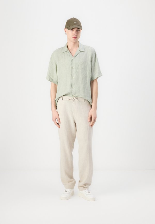 SLH196 STRAIGHT LEROY SUN PANT - Trousers - beige4