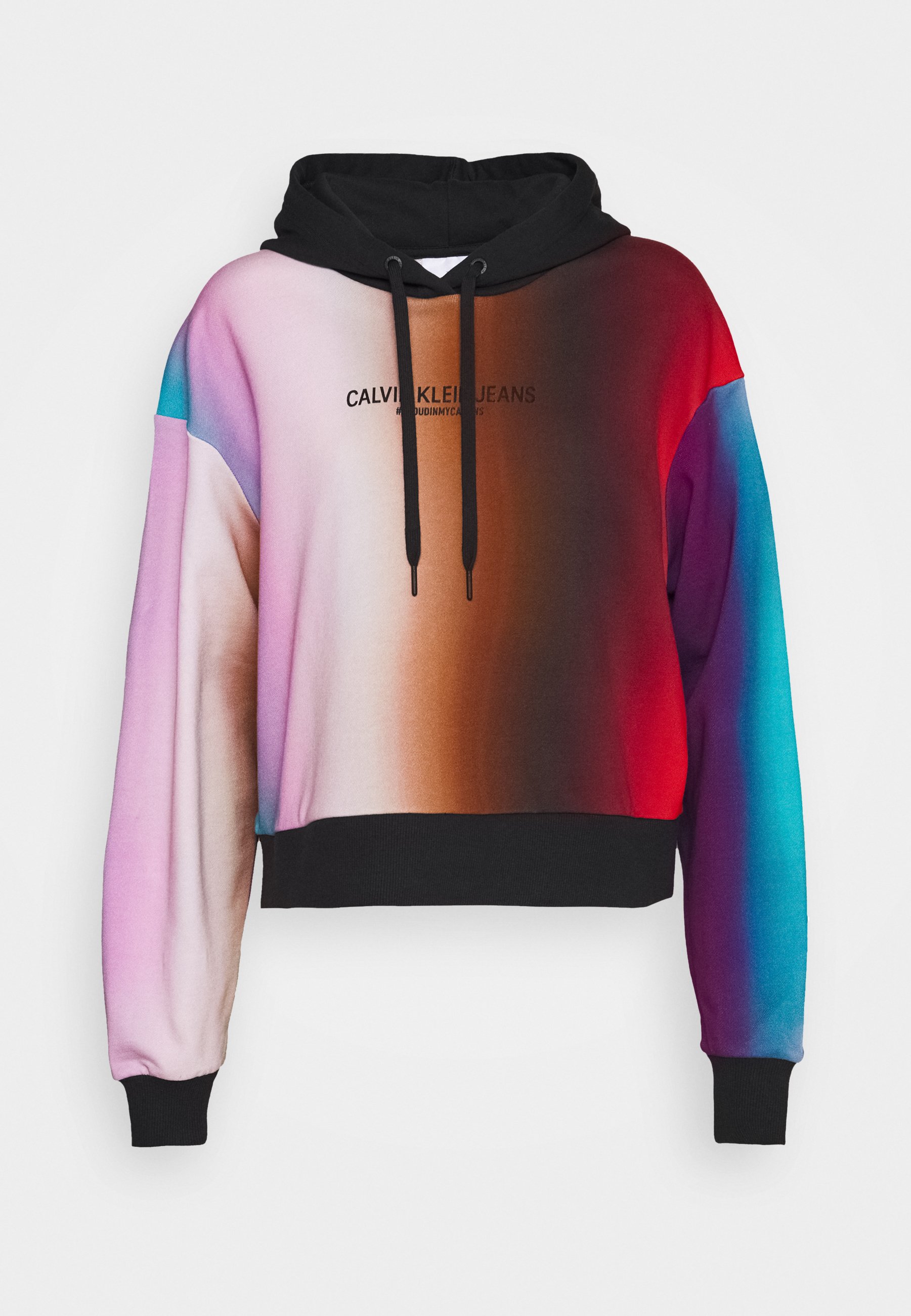 calvin klein rainbow hoodie