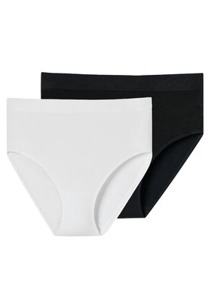 2-PACK RETRO CLASSIC SEAMLESS - Panties - schwarz weiss