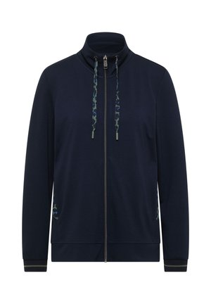 Cecil, LIGHTWEIGHT JACKET WITH A STAND-UP COLLAR AND ZIP - Sudadera con cremallera - urban dark blue