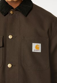 Carhartt WIP MICHIGAN COAT - Spijkerjas - tobacco/black