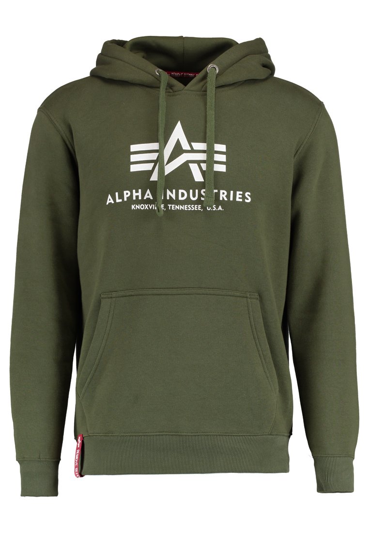 Alpha Industries FOIL - Hoodie - dark green - Zalando.co.uk