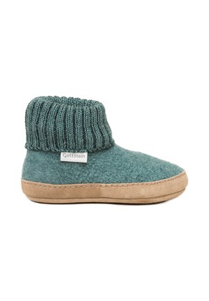 Hausschuh - bluegreen mele