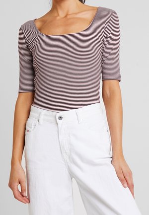 T-shirt imprimé - bordeaux