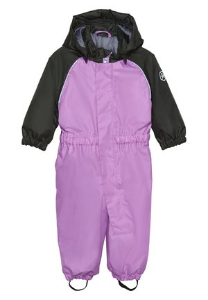 COVERALL - COLORBLOCK - Schneeanzug - violet tulle