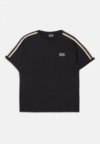 LOGO SERIES TAPE TEE  - Triko s potiskem - black