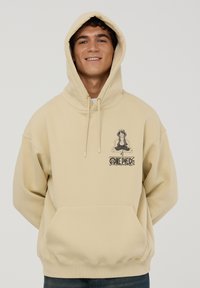 Terranova Felpa con cappuccio - crema