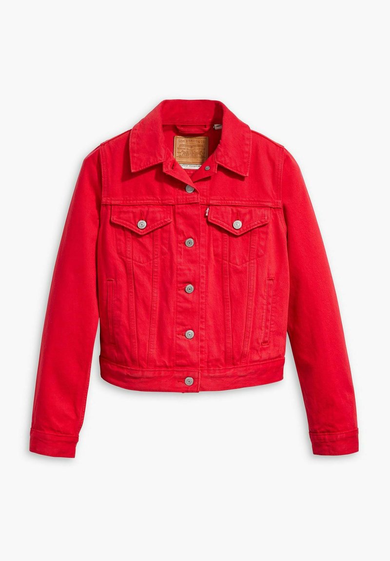 Levi's Red Levi Ladies Denim Jacket Original Trucker Jacket